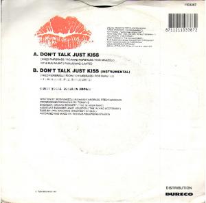 Don't talk just kiss - Don't talk just kiss (instr.)